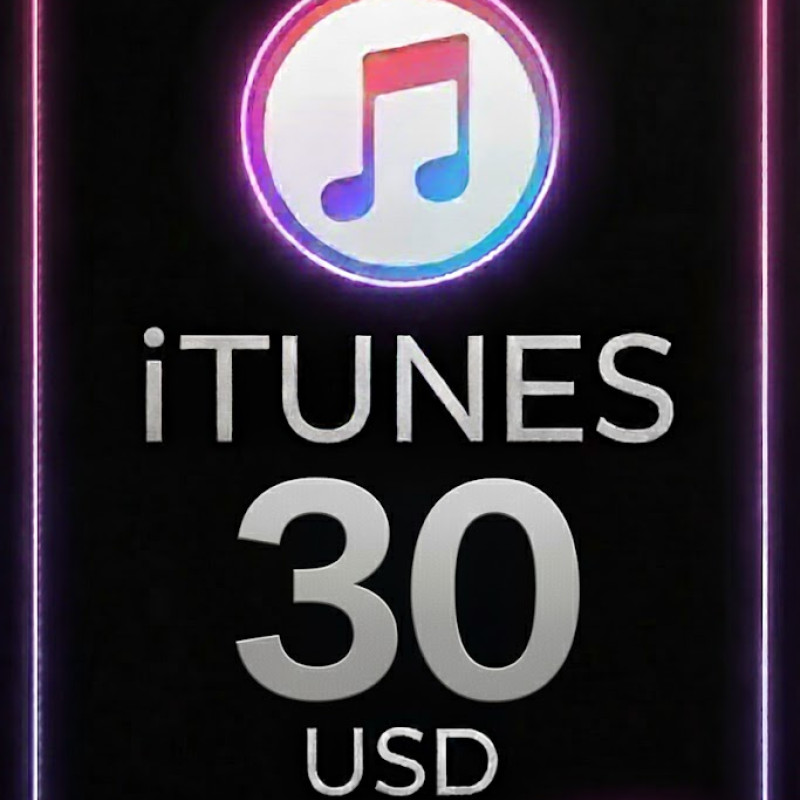 iTunes Gift Card - US$ 30