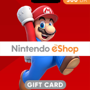 Nintendo eShop Card - 300 BR