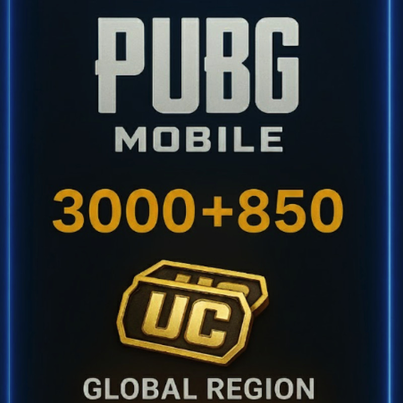PUBG Mobile - 3000+850 UC