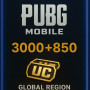 PUBG Mobile - 3000+850 UC