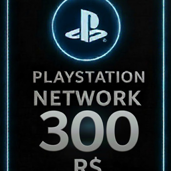 Playstation PSN Card BR - R$300