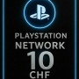PSN Card Switzerland - 10 CHF