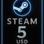 Steam Wallet Card 5 USD 