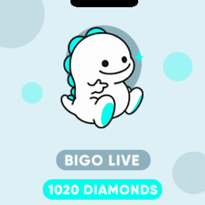 Bigo Live - 1020 Diamonds (Global)
