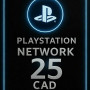 PSN Card 25 CAD