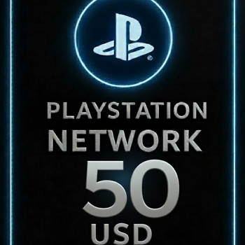 Playstation Card 50 USD KSA - Saudi Arabia
