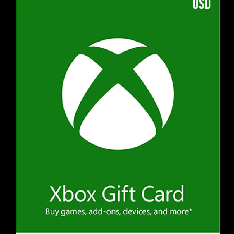 Xbox Live Gift Card 25 Usd Wallet