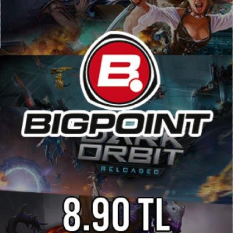 Bigpoint 8.90 TL lik Kupon