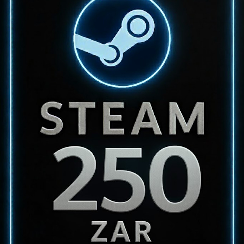 Steam Wallet 250 ZAR - (South Africa)