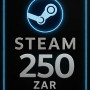 Steam Wallet 250 ZAR - (South Africa)