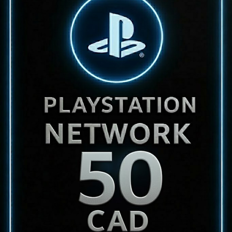 PSN Card 50 CAD