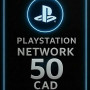PSN Card 50 CAD