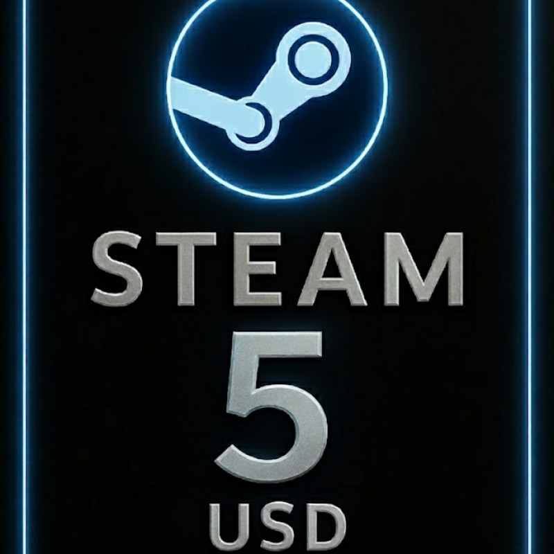 Steam Wallet Code - 5 USD (Nigeria)