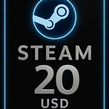 Steam Wallet Code - 20 USD (Argentina)