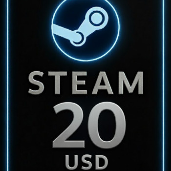 Steam Wallet Code - 20 USD (Nigeria)