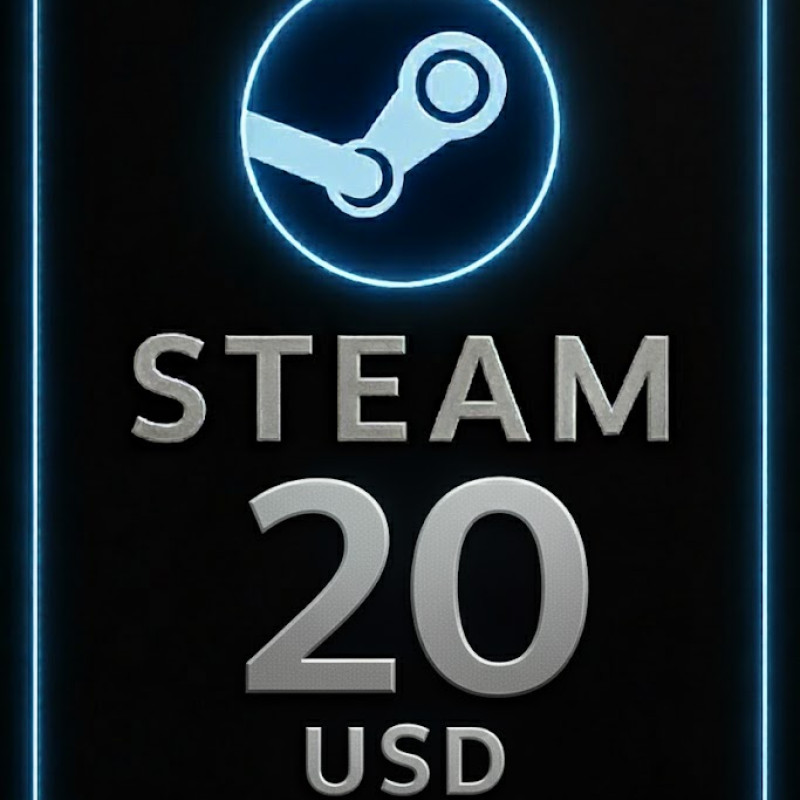 Steam Wallet Code - 20 USD (Nigeria)
