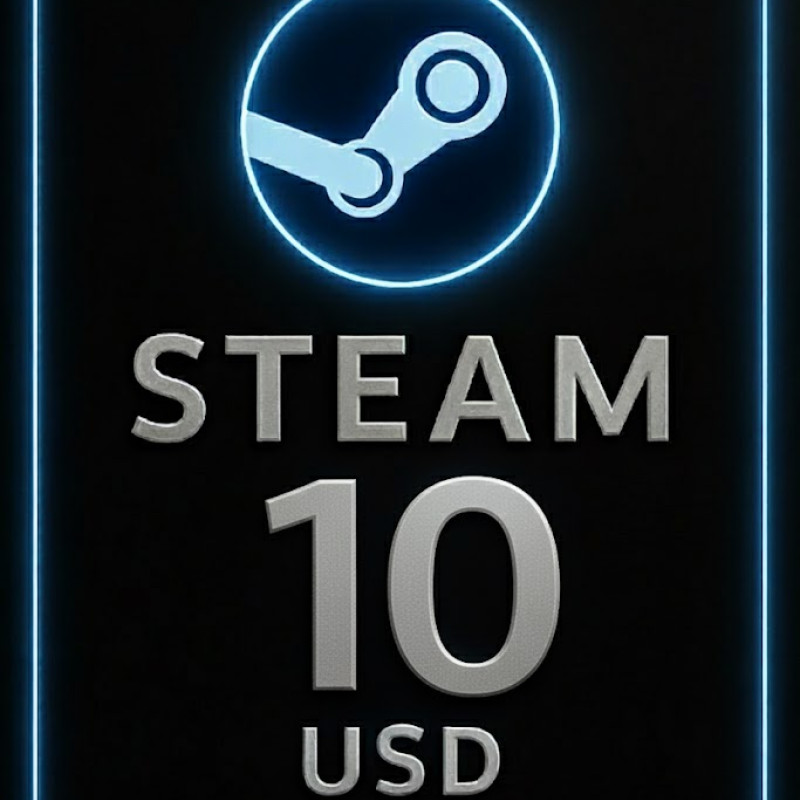 Steam Wallet Code - 10 USD (Argentina)