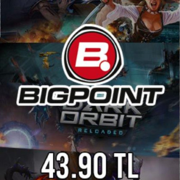 Bigpoint 43.90 TL lik Kupon