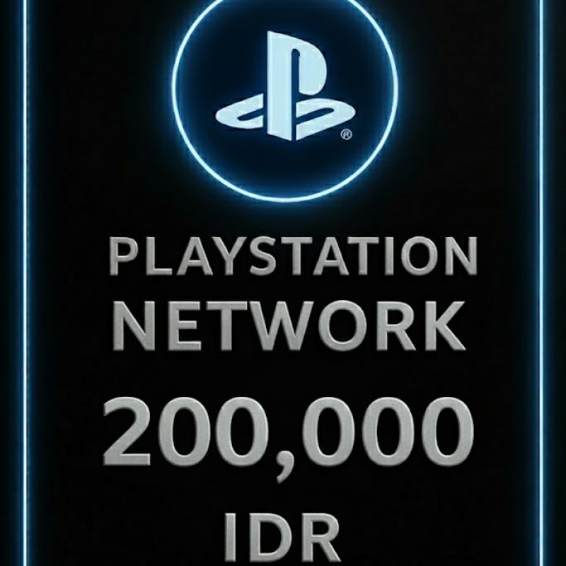 PlayStation PSN Card 200,000 Rp (ID)