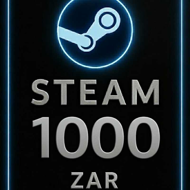 Steam Wallet 1000 ZAR - (South Africa)