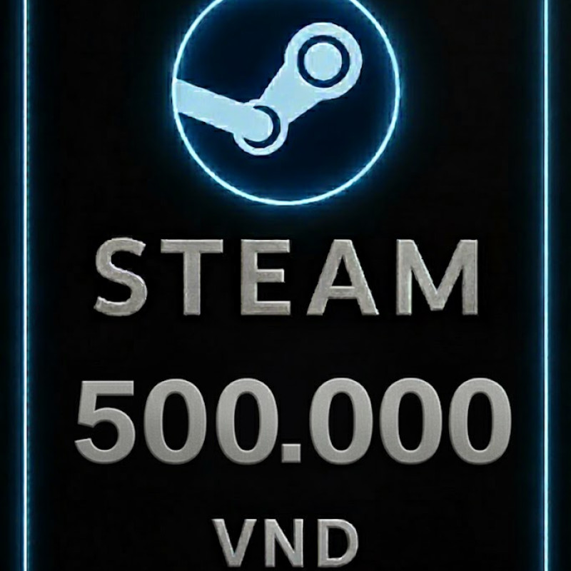 Steam Wallet 500.000 VND - (Vietnam)