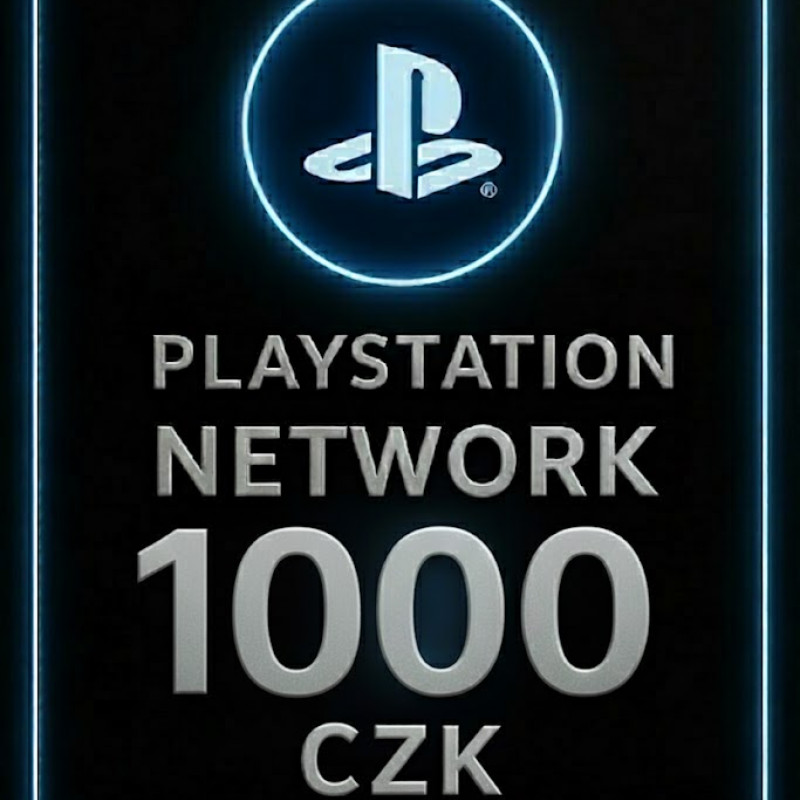 PSN Card Czech Republic - 1000 CZK (CZ)