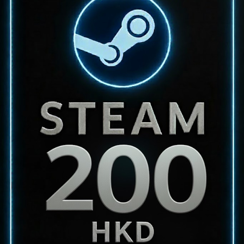 Steam Wallet Card 200 HKD