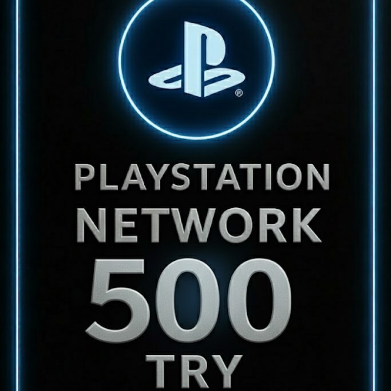 PSN Card - Türkiye - 500 TRY