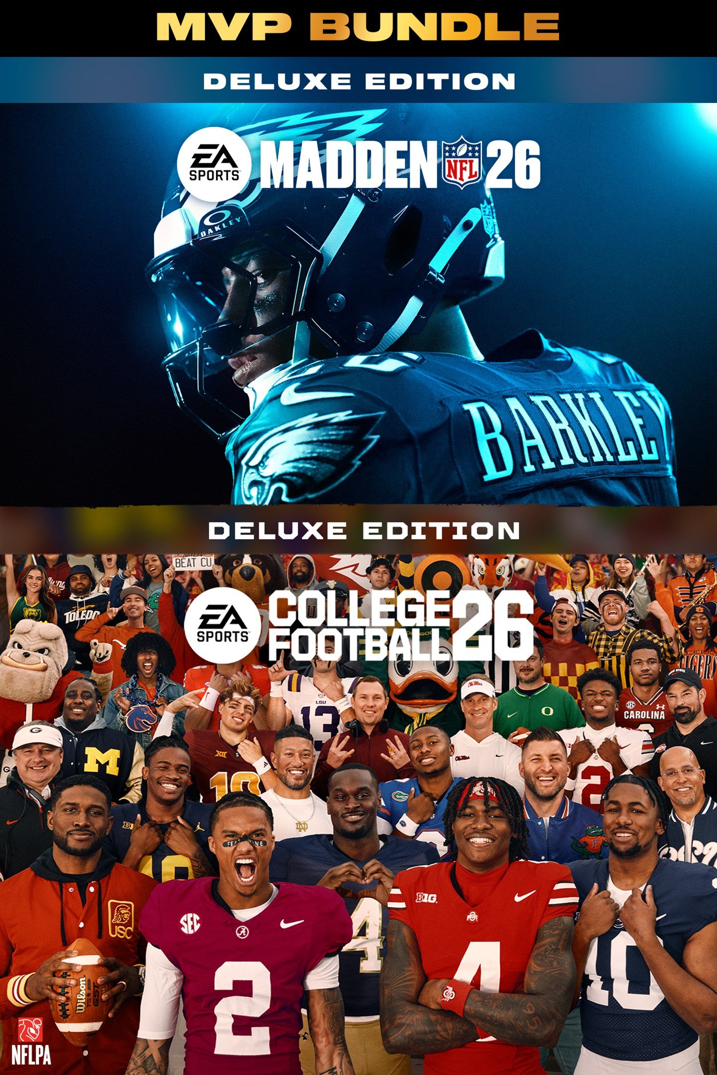 EA SPORTS™ MVP Bundle (Madden NFL 26 Deluxe Edition & College Football 26 Deluxe Edition) (Xbox Games US)