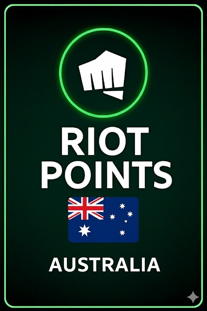 Riot Points Gift Card Australia Store