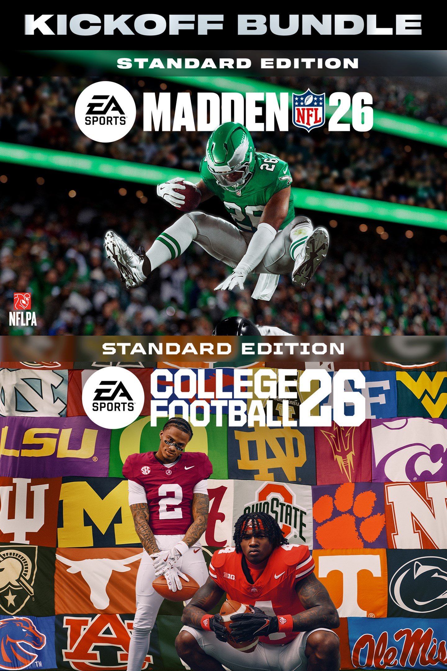 EA SPORTS™ Kickoff Bundle (Madden NFL 26 Edition & College Football 26 Edition) (Xbox Games US)