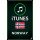iTunes Gift Card Norway Store