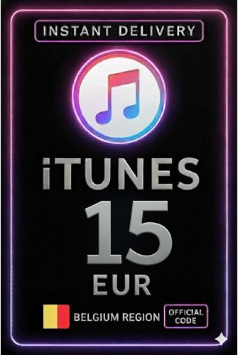 iTunes Gift Card 15 EUR BE