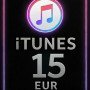 iTunes Gift Card 15 EUR BE
