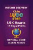 Clubs Ludo Star - 1.9K Hearts + 5 Royal Points