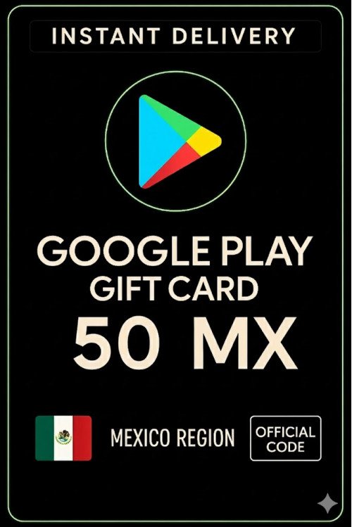 Google Play Gift Card - Mexico MX 50