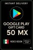 Google Play Gift Card - Mexico MX 50