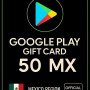 Google Play Gift Card - Mexico MX 50