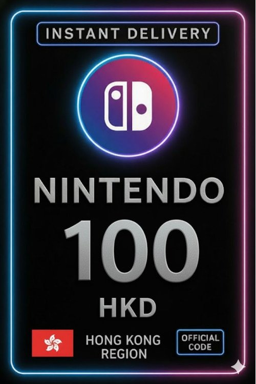 Nintendo eShop Prepaid Card - 100 HKD