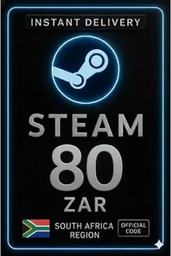 Steam Wallet 80 ZAR - (South Africa)