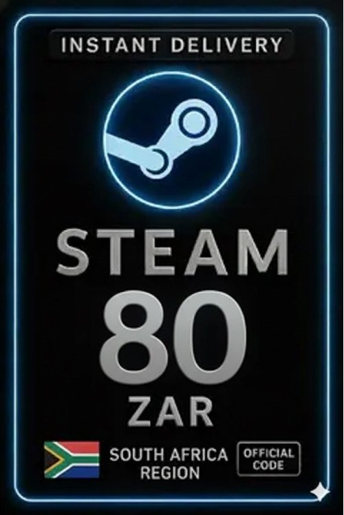 Steam Wallet 80 ZAR - (South Africa)