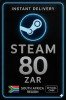 Steam Wallet 80 ZAR - (South Africa)
