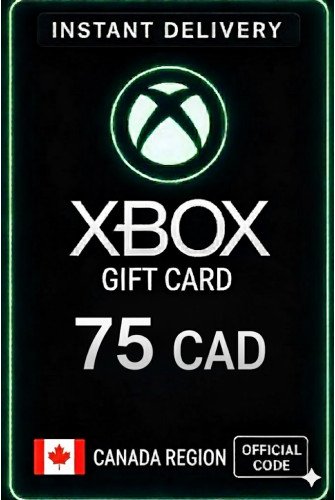 Xbox Live Gift Card 75 CAD Wallet