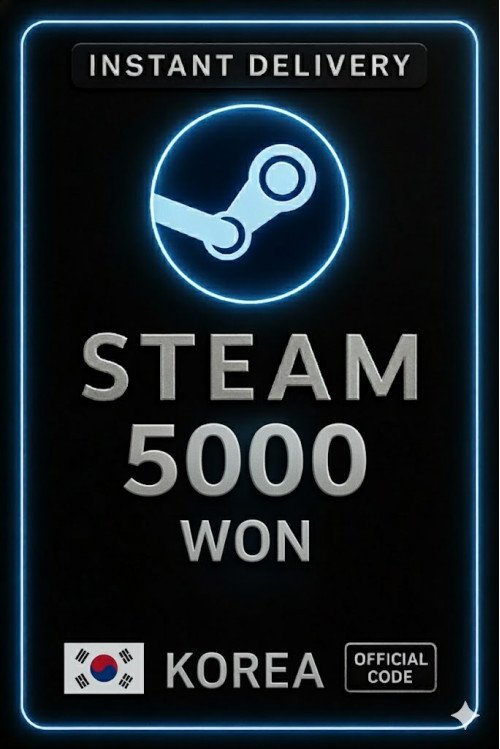 Steam Wallet Code Korea 5000 WON