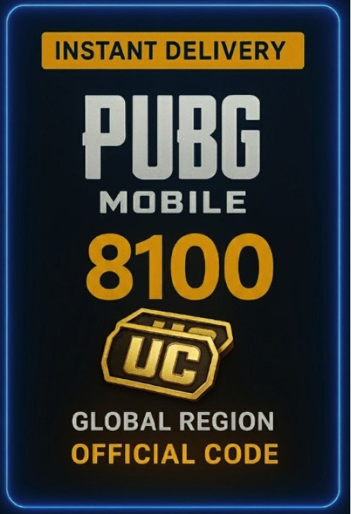PUBG Mobile - 8100 UC