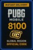PUBG Mobile - 8100 UC