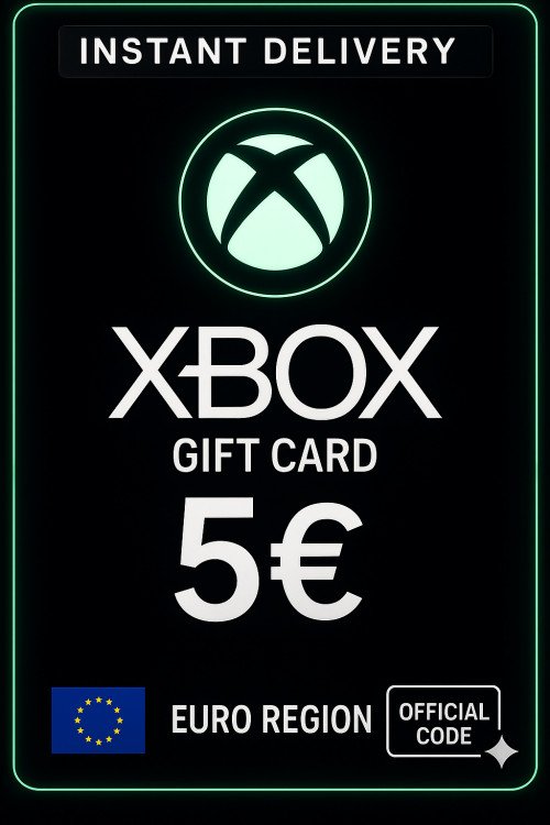 Xbox Live Gift Card 5 Euro Wallet