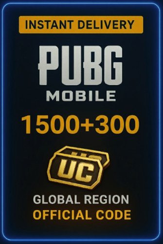 PUBG Mobile - 1500+300 UC