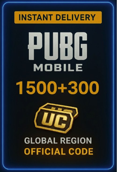 PUBG Mobile - 1500+300 UC