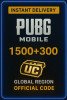 PUBG Mobile - 1500+300 UC